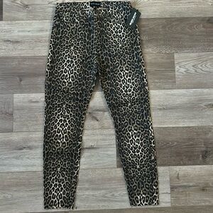Black Orchid Denim Carmen Cheetah Jeans